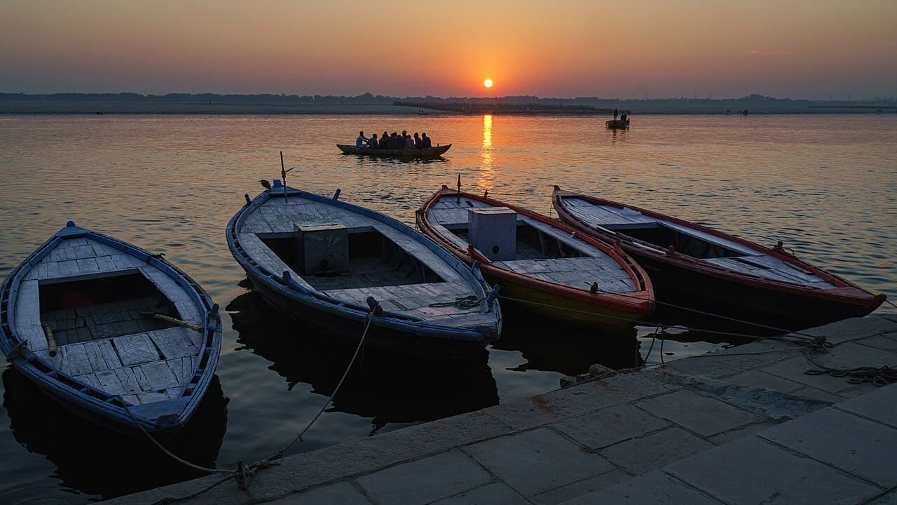 Sunrise at Ganga